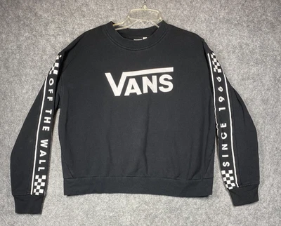 Sudadera Vans para mujer XS cuello redondo fuera de la pared desde 1966 patinador Foto 1 de 4