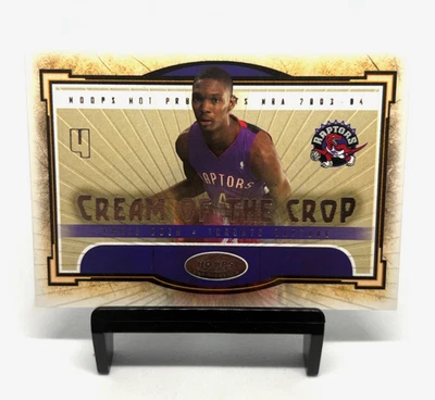 2003-04 Hoops Hot Prospects Cream of the Crop #3 COC Chris Bosh Raptors RC Foto 1 de 2