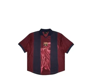 Auténtica Camiseta Cactus Jack x Nike x FC Barcelona 2000/01 Retro Home Skeleton L - Imagen 1 de 4