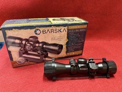 Mira para rifle Barska Compact Contour 4x 32 mm retícula 30/30 impermeable Foto 1 de 4