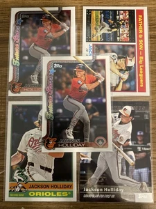 2025 Topps Jackson Holliday 5 Karten Lot - Bild 1 von 5