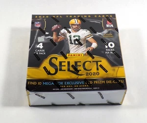 2020 Panini Select Football Mega Box Sealed (10 Packs) - Picture 1 of 2