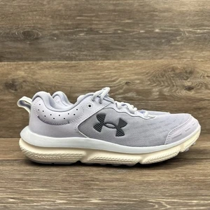Under Armour Charged Assert 10 Womens size 8 Violet Shoes Sneakers Running Gym - Picture 1 of 13