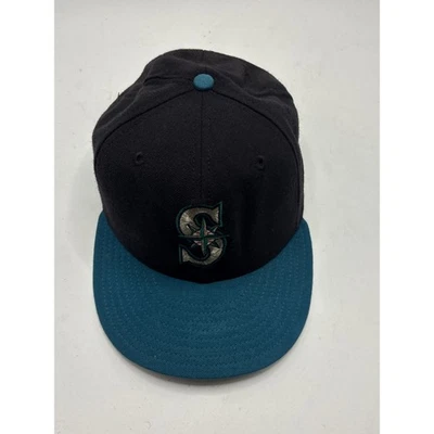 Sombrero ajustado vintage Seattle Mariners 5950 modelo profesional talla 7 1/2 colección Diamond Foto 1 de 4