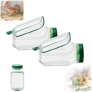 Salad Pod Jar 4-in-1 Vertical Layering, Leak-Proof Dressing Cup, Built-in Bowl - Picture 1 of 22