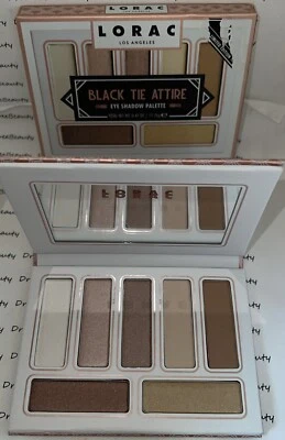 LORAC Eye Shadow Palette in ~ BLACK TIE ATTIRE ~ 7 Warm Matte & Shimmers, BNIB - Image 1 of 4