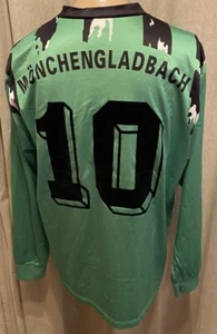 Borussia Mönchengladbach asics Langarm Auswärts Trikot 1994/95 + Nr.10 Gr.M TOP - Bild 1 von 10
