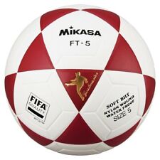 Mikasa FT5 Goal Master Soccer Ball Size 5 Official Footvolley Ball red white