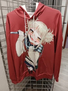 My Hero Academia Himiko Toga Chibi Big Print Hoodie Size Kids XL Lightly used - Picture 1 of 4