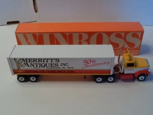Winross Models 1/64 camion e rimorchio Merritt's Antiques Inc. 50° 1989 #6015 - Foto 1 di 3