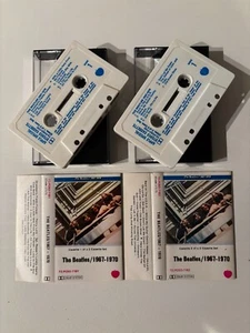 THE BEATLES - 1967-1970 (AUSTRALIAN ISSUE DOUBLE CASSETTE TAPE) - Picture 1 of 8
