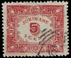 Suriname 61 - Numeral Of Value "1909 Typeset - Serrate Roulette" (Pb31604)