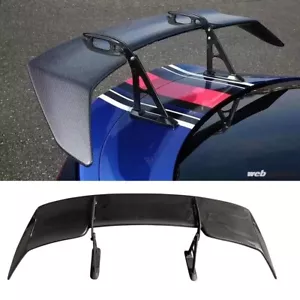 Swan Neck STI Style Swan Carbon Fiber wing spoiler for Subaru BRZ ZD8 GR86 21+ - Picture 1 of 19