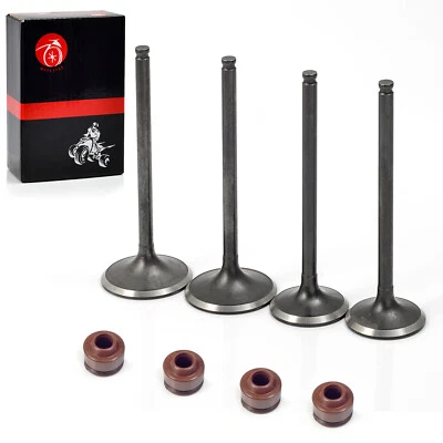 4 Intake Valve & Exhaust Valve Kit for Honda CRF250R 2004-2007 CRF250X 2004-2017 - Image 1 of 4