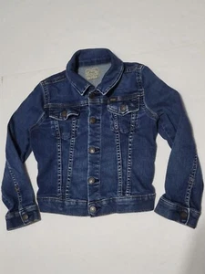 (#A1) POLO Ralph Lauren DENIM TRUCKER JACKET SIZE Kid's 6 Blue - Picture 1 of 6