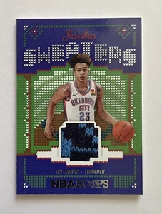 Tre Mann 2021-22 Panini NBA Hoops ROOKIE SWEATERS Reliquia RC RSW-TMN Thunder Card - Imagen 1 de 2