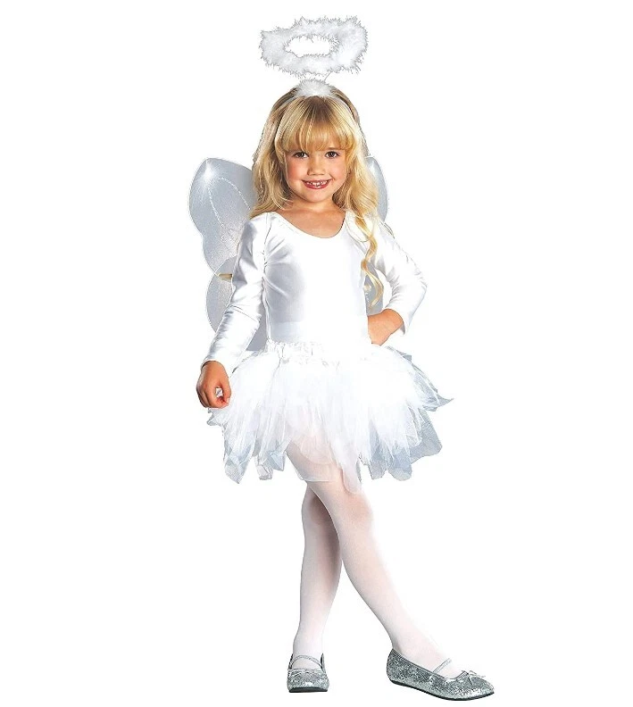 Angel - Tutu - White - Christmas - Easter - Costume - Child - 3 Sizes - Image 1 of 1