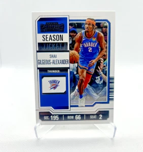 Shai Gilgeous-Alexander - 2023-24 Panini Contenders #52 - Oklahoma City Thunder - Picture 1 of 2
