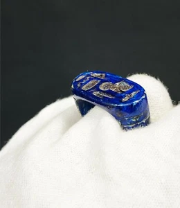 Fantástico Anillo Egipcio de Diosa ISIS cartucho hecho de porcelana - Imagen 1 de 4