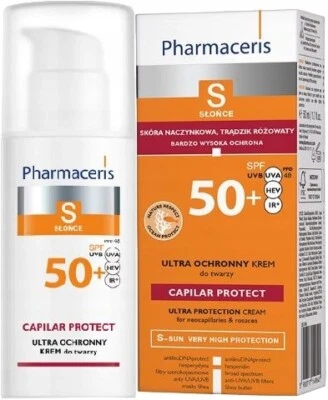 Pharmaceris Sonnenschutzcreme Ultra Protective Spf50 50/100/150 ml Befeuchtet t