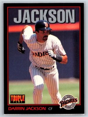 1993 Triple Play #138 Darrin Jackson - Image 1 of 2