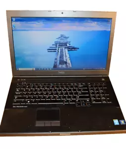 Dell Precision M6800 Quad Core i7-4940MX 32GB 1.6TB SSD Windows 10 NVidia K5100M - Picture 1 of 21