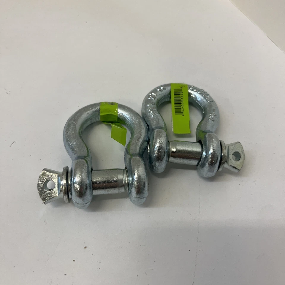Baron 3 pulgadas Grillete de anclaje de pasador de tornillo H Farm 4000 lb. Lote de 2 Foto 1 de 1