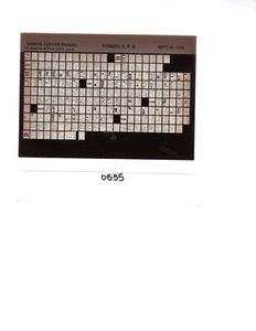 Yamaha YFM80 D E F G Service Manual Microfiche 1994 - Picture 1 of 1