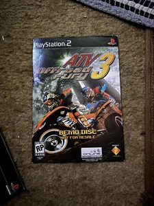 Playstation 2 ATV 3: Off Road Fury Demo Disc Rating Pending Sony Computer - Picture 1 of 3