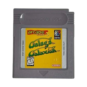 Cartucho Videojuego Arcade Classic 3 Galaga Galaxian Nintendo Game Boy - Imagen 1 de 1