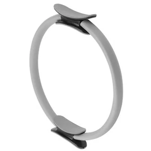 (Gray)Home Fitness Yoga Ring Gym Exercise Body Building Pilates Circle HR - Picture 1 of 16