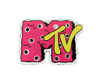 MTV Pink Music Television Gamers Stickers For Car Laptop Skatboard Decal 1inch