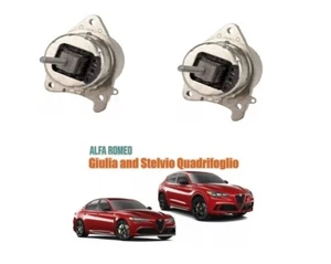 Supporto Motore DX SX per Alfa Romeo Stelvio Giulia 2.0 2.2 50548470 50533448 - Foto 1 di 8