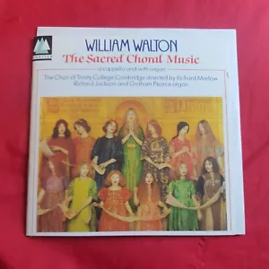 Walton The Sacred Choral Music a Cappella and with Organ Trinity College CD - Picture 1 of 8