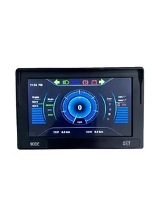 Fit Epic Golf Cart 7" Digital Display DIGITAL DASH SPEEDOMETER AGM battery - Picture 1 of 1