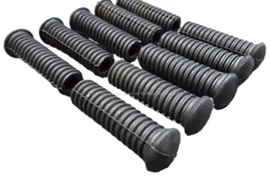 10 x KICKSTART PEDAL RUBBER HARLEY SHOVELHEAD FXWG WIDE #33189-63 **MULTIBUY** - Picture 1 of 5