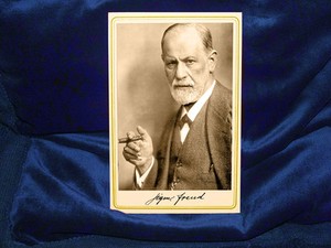 SIGMUND FREUD Founding Father Of Psychoanalysis Cabinet Card Photo Vintage 1870