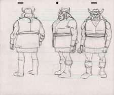 Ogres From He-Man Pencil Animation Art Rotations