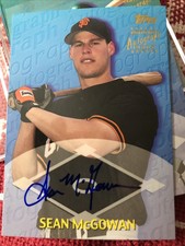 2000 Topps Traded - Autographs #TTA17 Sean McGowan San Francisco Giants Auto