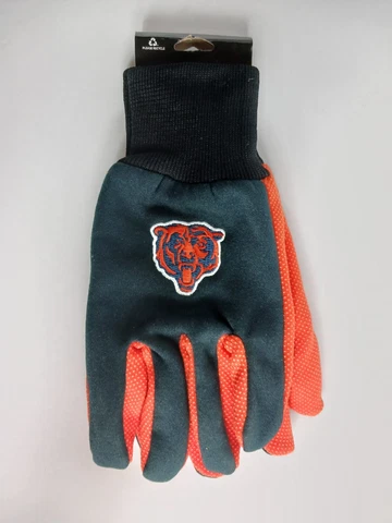 NFL Sport Gloves Chicago Bears (Adult One Size) Officially licensed***NEW*** Cover
