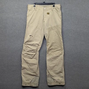 Pantalones de mezclilla G Star Raw para hombre 36x36 Concept Elwood botón mosca holgados cremallera envejecida - Imagen 1 de 19