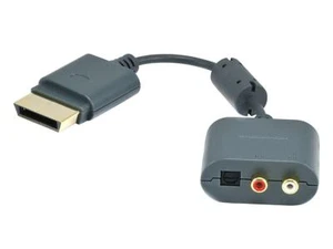 NEW - RCA / Toslink Audio Adapter for Xbox 360 and Xbox 360 Slim - Canada - Bild 1 von 3