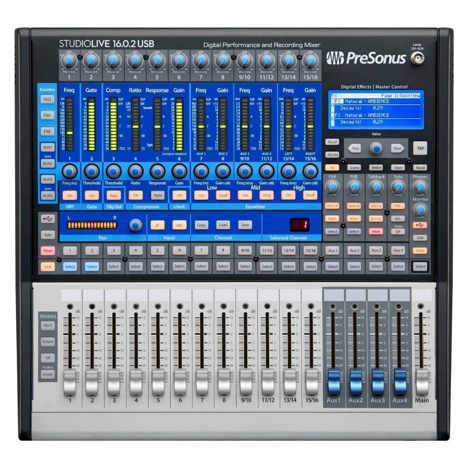 PreSonus StudioLive Classic 16.0.2 16Channel USB Digital Console Mixer - Image 1 of 3