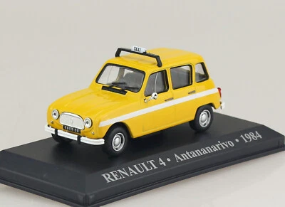 Renault R4 Taxi Antananarivo 1984 Vitrine 1:43 Altaya Modellauto - Bild 1 von 3