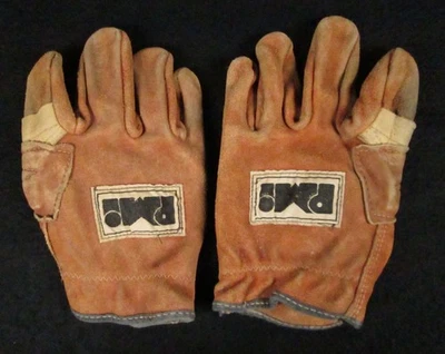 Guantes de rappel PMI de cuero de alta resistencia de la década de 1990 de colección tamaño grande, envío gratuito Foto 1 de 4