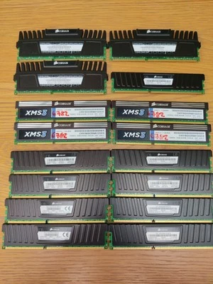 16x GAMING PC RAM CORSAIR 4GB FROM WORKING PCS - Image 1 of 4