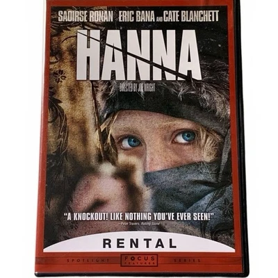 Hanna (DVD, 2011) Rental Edition Action Thriller Saoirse Ronan - Image 1 of 3