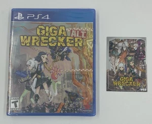 NEW Giga Wrecker Alt. w/ Card PS4 PlayStation 4 Limited Run Games LRG LR-P146 - Picture 1 of 6