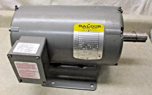 Baldor M3211T 3PS USA 3~ Motor 1725 U/min Rahmen 182T 208/230/460VAC - Bild 1 von 6