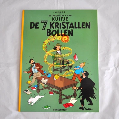 Dutch Edition De 7 Kristallen Bollen De Avonturen van Kuifje Hergé Comic Book - Image 1 of 4